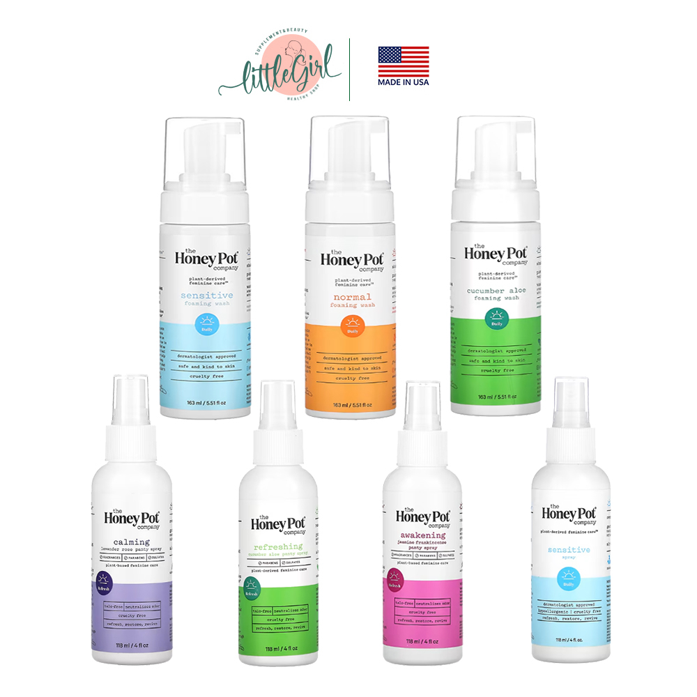 The Honey Pot Company , Personal Care Feminine Hygiene , Spray & Wash