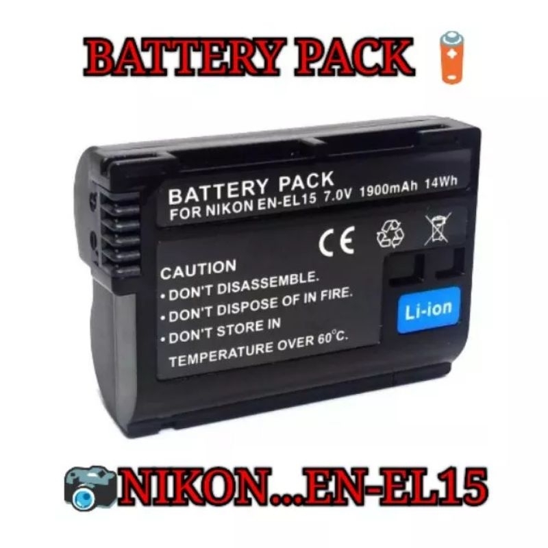 ENEL15 Battery for Nikon Shopee Thailand