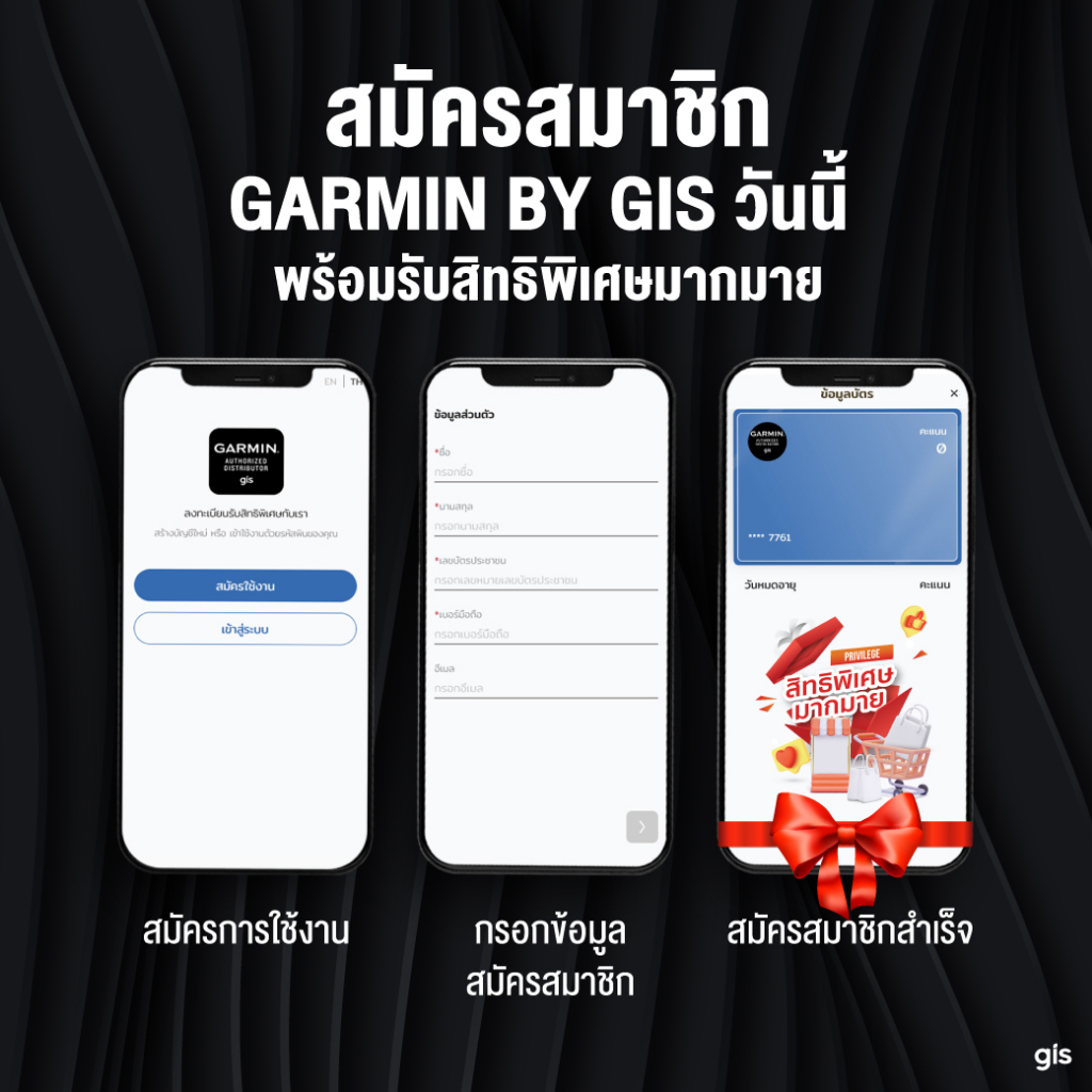 ราคาและรีวิวรายละเอียดสมัครสมาชิก GIS Membership