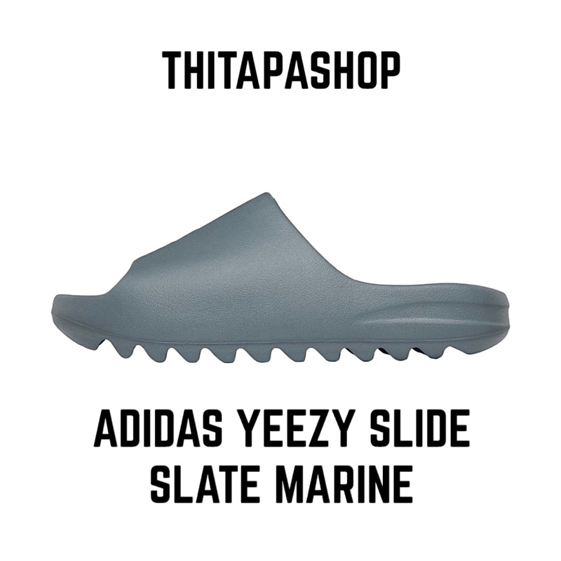 アディダスYZY slide slate marine size31.5 贈与 - 靴