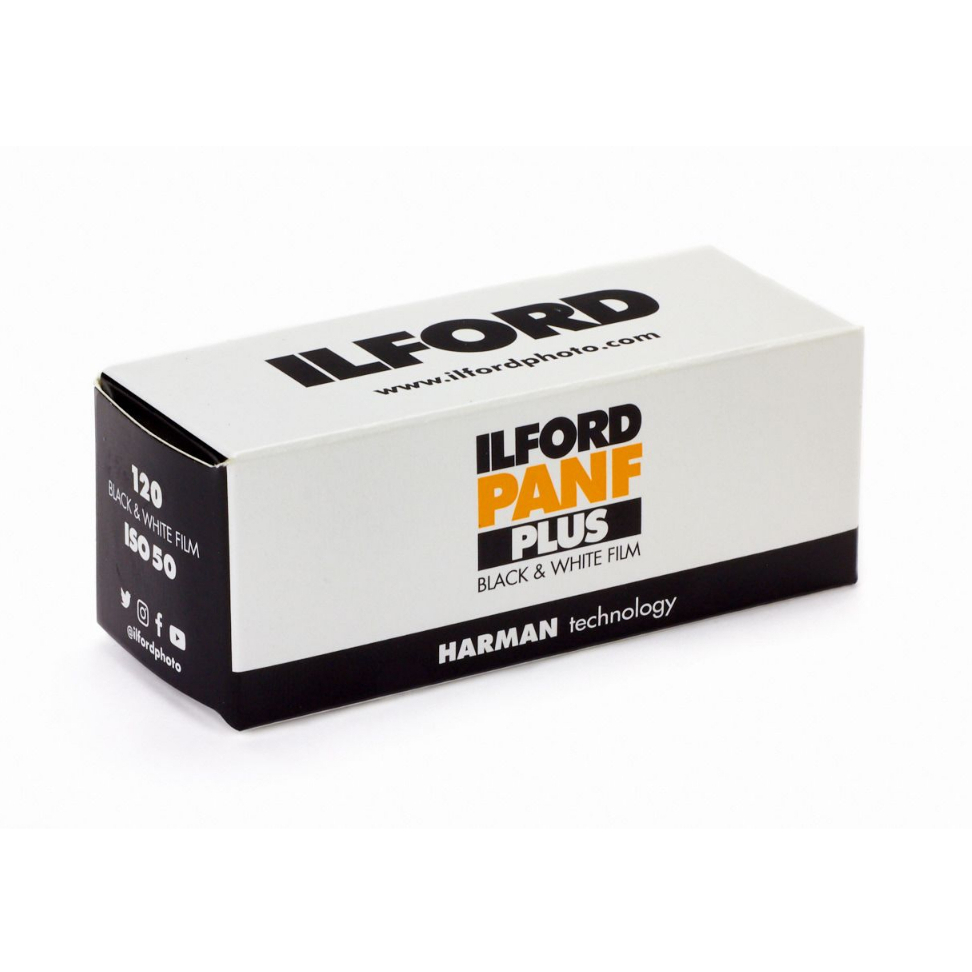ฟิล์มขาวดำ ILFORD PANF Plus 50 120 Black and White Film Pan F ฟิล์ม ...
