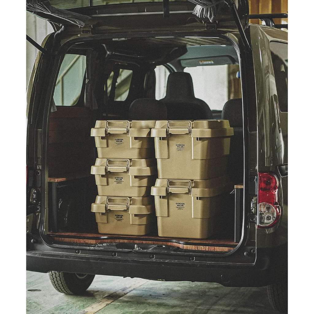 กล่อง Gordon Miller Stacking Trunk Cargo Low Type 40L / 18L Beige พร้อม ...