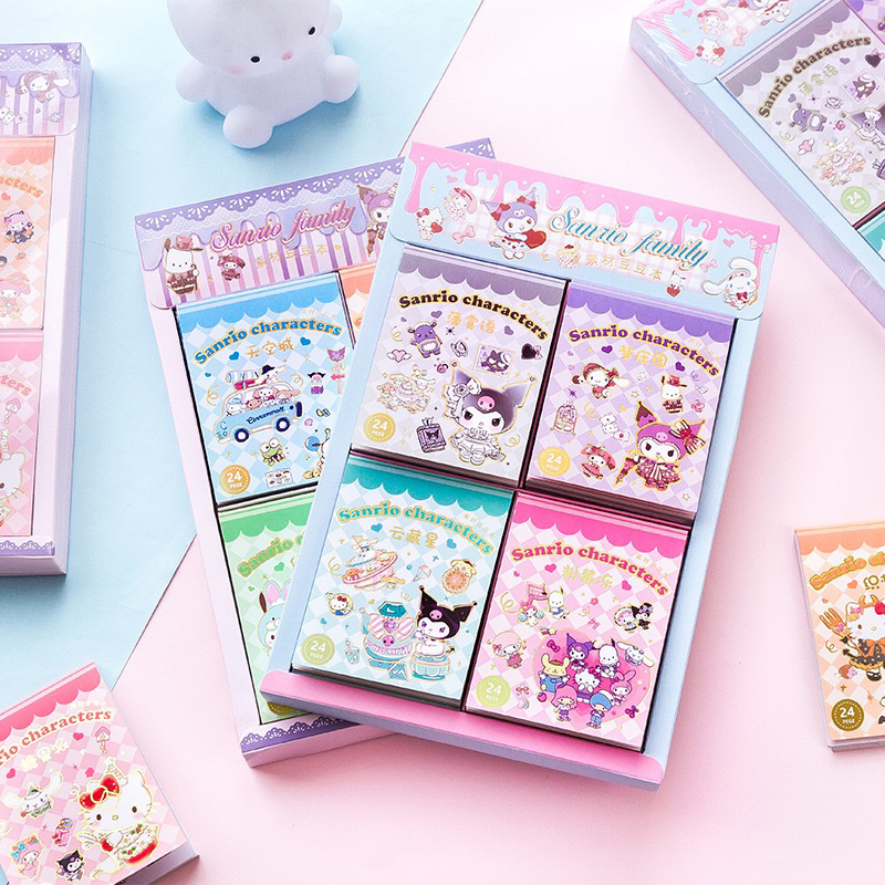 พร้อมส่ง! สติ๊กเกอร์ pvc sticker สมุดสติ๊กเกอร์ เนื้อกระดาษ สติกเกอร์ ...