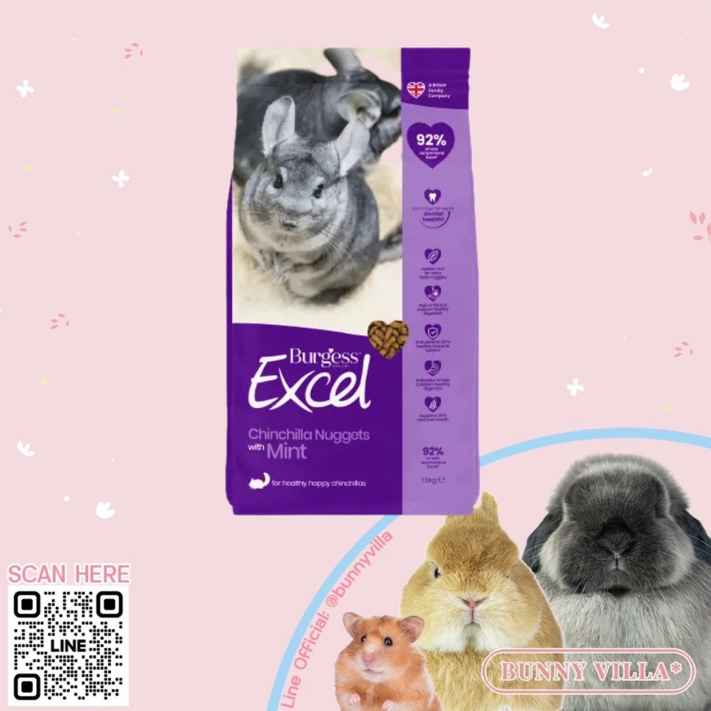 burgess-excel-อาหาร-chinchilla-nugget-1-5-kg