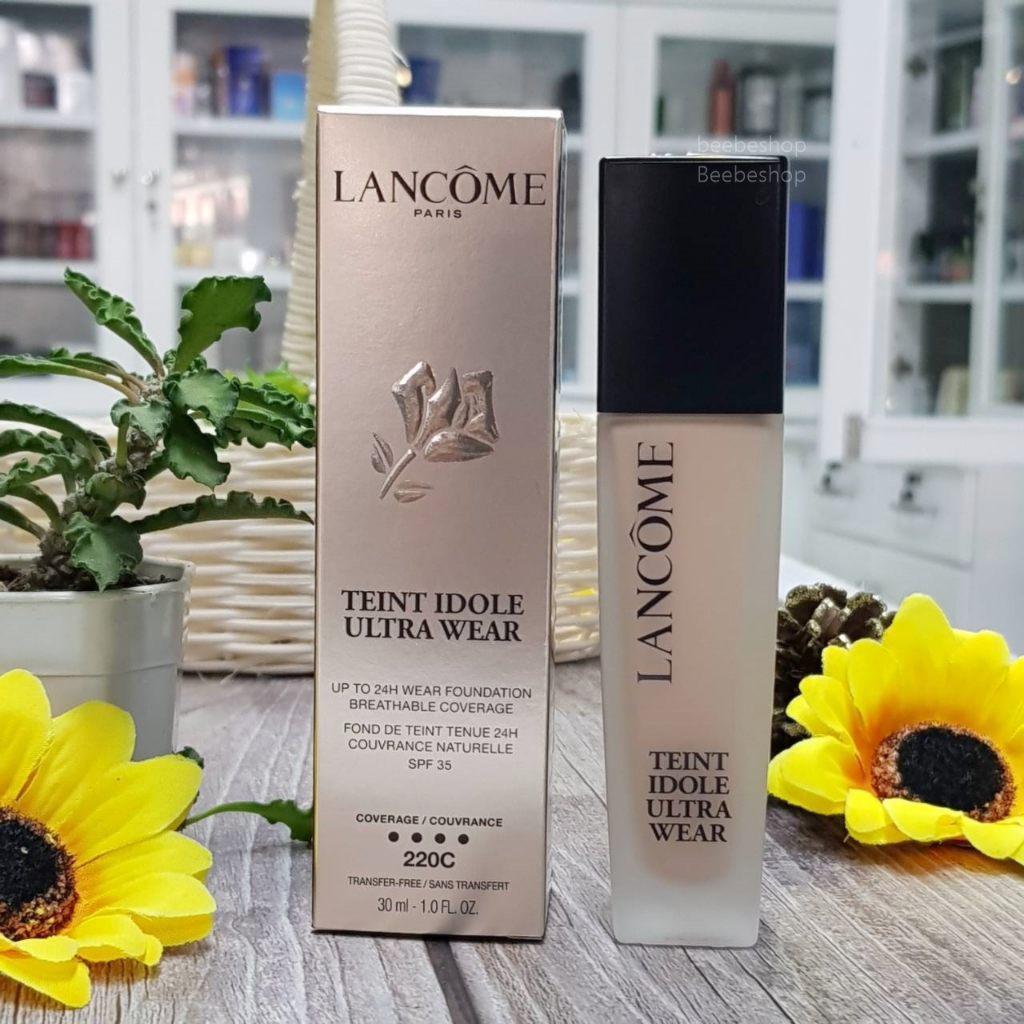 ใหม่-รองพื้นลังโคม-lancome-teint-idole-ultra-wear-long-wear-foundation-30ml-ทนน้ำ-ทนเหงื่อ-คุมมัน