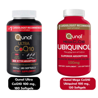 Qunol Mega CoQ10 Ubiquinol 100 mg