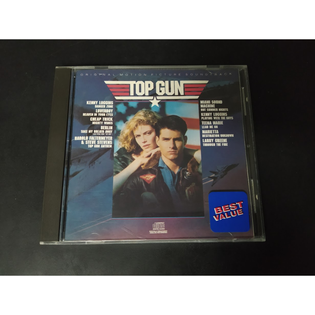 Used Top Gun (soundtrack) CD ซีดีเพลง มือสอง Shopee Thailand