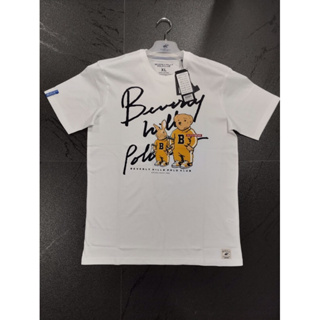 B7 เสื้อยืดคอกลม Beverly Hills Polo Club ลายหมีมาใหม่ล่าสุดแท้พร้อมถุงแบร์น