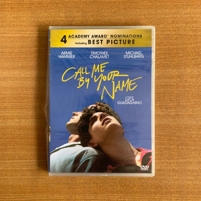 DVD : Call Me By Your Name (2017) เอ่ยชื่อคือคำรัก [มือ 1 ซับไทย] Andre ...