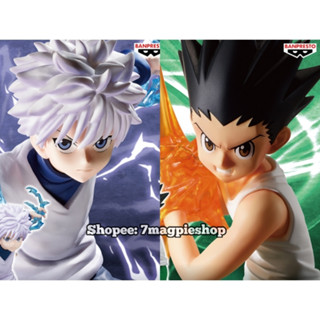 Lot JP🇯🇵 Hunter x Hunter Vibration Stars Killua Gon Figure Banpresto ฮันเตอร์ คิรัวร์ กอน