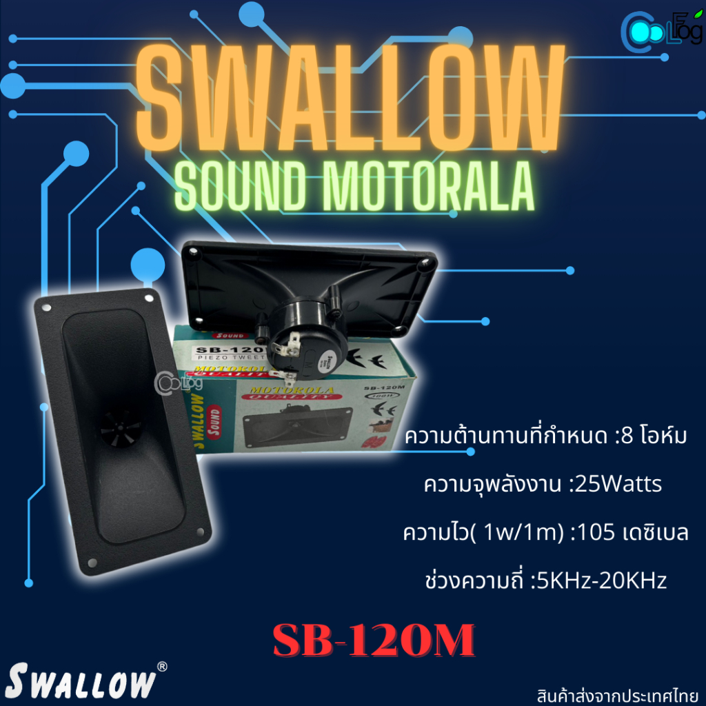 ลำโพงswallow-sound-motorola-sb-120m-กล่องเขียว-ลำโพงเสียงในบ้านนก-กล่อมนก