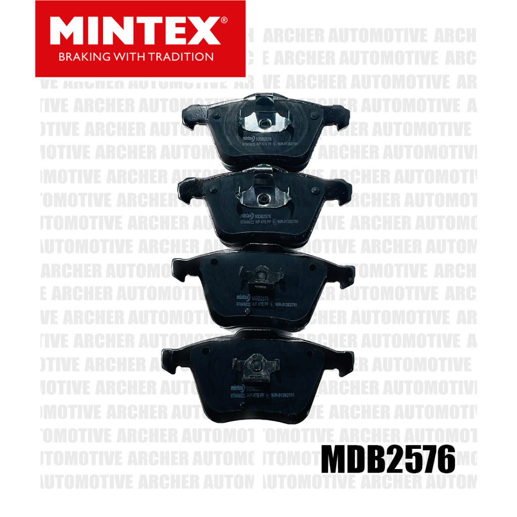 ผ้าเบรก หน้า (brake pad) VOLVO XC90 3.0LT (T6) ปี 20032006 17"rim