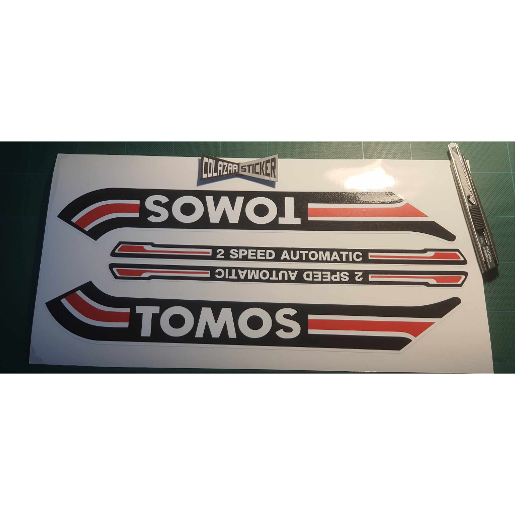 งานสติ๊กเกอร์tomos (เฉพาะสติ๊กเกอร์) | Shopee Thailand