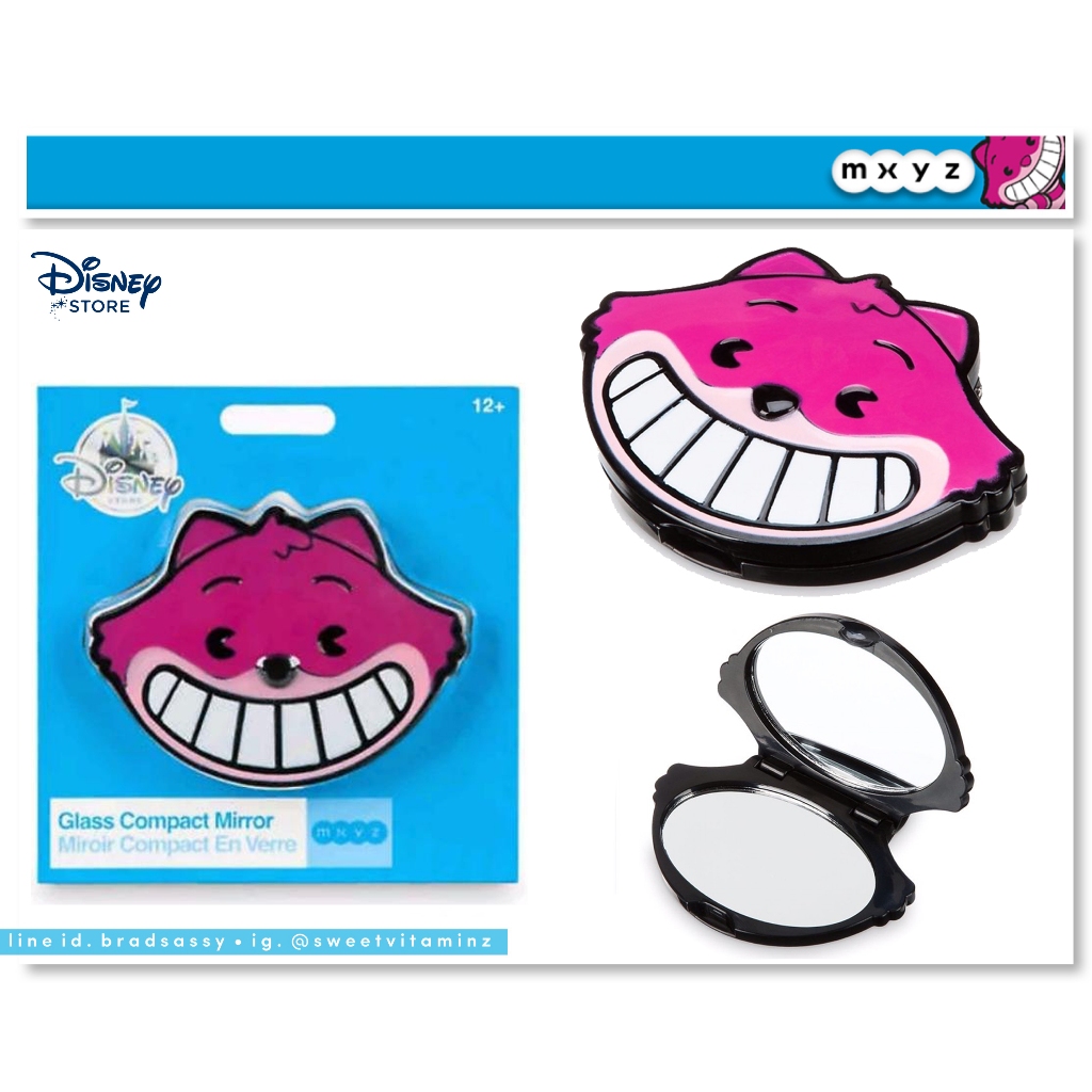 cheshire-cat-compact-mirror-กระจกพกพา-cheshire-limited-edition-จาก-disney-mxyz-collection