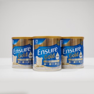 Ensure Gold เอนชัวร์ โกลด์ อาหารเสริมสูตรครบถ้วน กลิ่นวานิลลา (Vanilla) 400g แพ็ค 3, แพ็ค 6