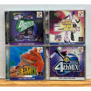 สินค้า แผ่นแท้ [PS1] รวมทุกภาค Dance Dance Revolution (Japan) DDR 2 3 4 Mix nd ver Append