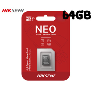 64GB MICRO SD ไมโครเอสดี HIKSEMI NEO C1 92/15MB/s (HS-TF-C1 64G)