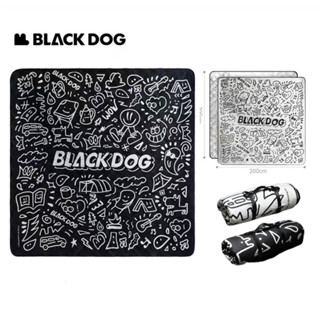 🔥พร้อมส่งทันทีใน24ชม.🔥 BLACKDOG เสื่อปิกนิค เสื่ออเนกประสงค์ กันน้ำ มี2สี 2ไซส์​ให้เลือก พรมแคมป์ปิ้ง กันน้ำได้