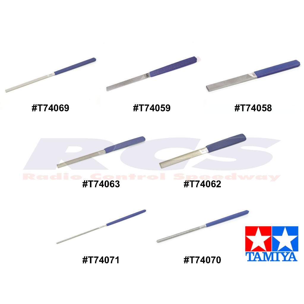 TAMIYA PLASTIC MODELING FILE PRO 74058, 74059, 74062, 74063, 74069 ...