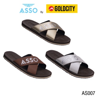 ASSO รองเท้าแตะ รุ่น AS007 ใส่สบาย เหมาะสำหรับทุกเพศทุกวัย (590)