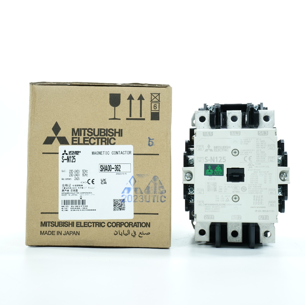 S-N125 MITSUBISHI MAGNETIC CONTACTORS S-N125 แมกเนติกคอนแทกเตอร์ S-N125 ...