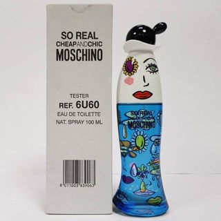 [น้ำหอมแท้!!] Moschino So Real Cheap &amp; Chic Edt 100 ml.กล่องเทส