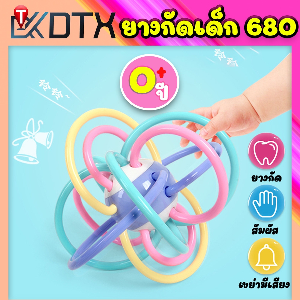 รูปภาพของยางกัด ยางกัดเด็ก 680 Manhattan Toy นึ่งได้ปลอดสารปลอดภัยสุดๆยางกัดเส้นสีพาสเทลสำหรับเด็กมีเสียงเวลาเขย่า ของเล่นเด็กลองเช็คราคา