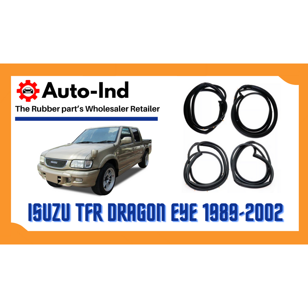 ยางขอบประตู-isuzu-tfr-dragon-eye-รุ่น-4-ประตู-1989-2002-ตรงรุ่น-ฝั่งประตู-door-weatherstrip