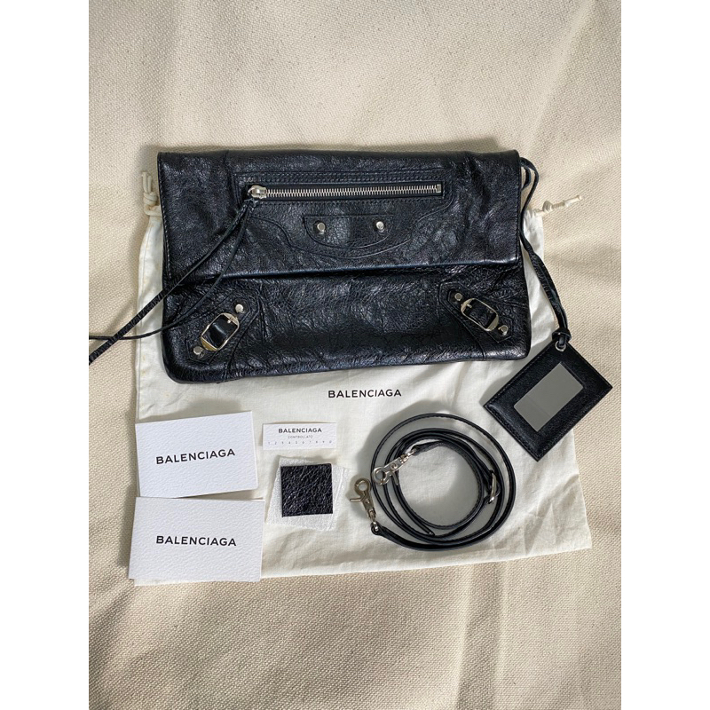 balenciaga envelope clutch price