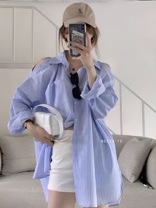 Amanda oversized shirt เสื้อเชิ้ตโอเวอร์ไซส์อแมนด้า