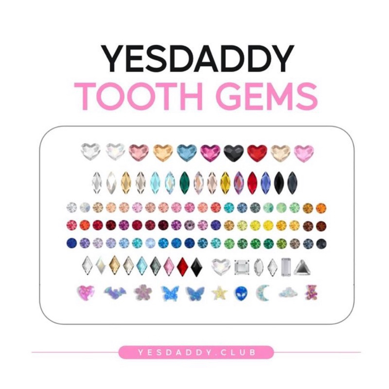 diy-เพชรติดฟันyesdaddy-clubของแท้-แถมเพชรทุกออเดอร์