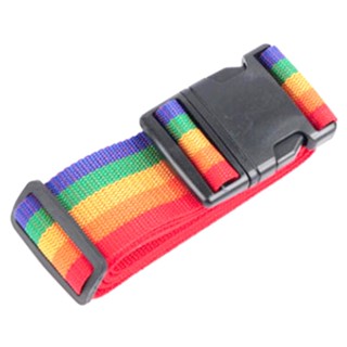 สายรัดกระเป๋า Luggage strap สีสันสะดุดตาหาง่าย มีรหัส ที่ตั้งเองได้ T0750