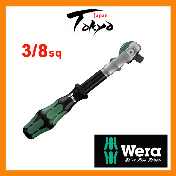 Wera,  8000 B Zyklop Speed Ratchet,  Prise 3/8''