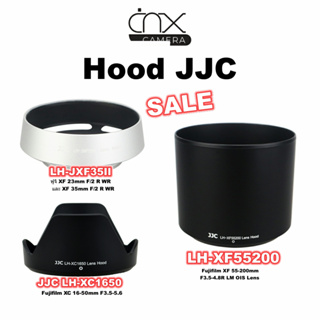 ฮูดเลนส์ Hood JJC LH-XC1650/LH-JXF35II &lt;Silver&gt;/LH-XF55200 สำหรับ เลนส์ Fujifilm XF 55-200mm F3.5-4.8R LM OIS