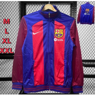 เสื้อกันหนาวผู้ชายทีมบาร์เซโลนาใหม่2023/2024