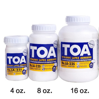 TOA กาวลาเท็กซ์ 4-32 oZ. ตรา TOA