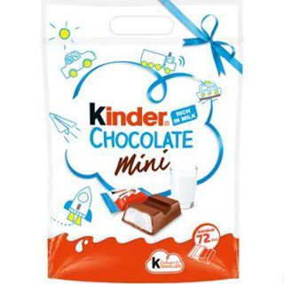 Kinder chocolate mini ช็อคโกแลตคินเดอร์ไส้ครีมนมวานิลลา (ห่อใหญ่ 72ชิ้น)