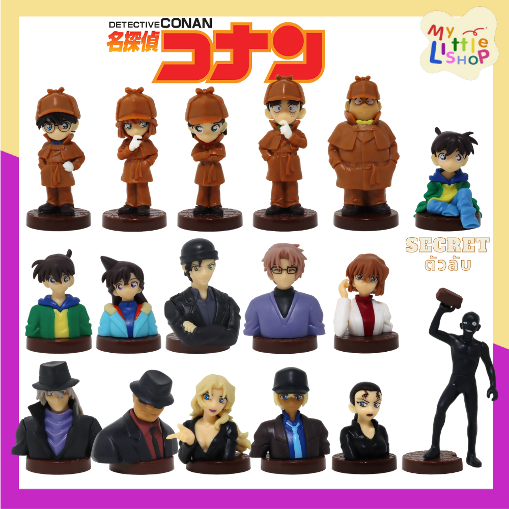 🌈พร้อมส่ง🌈โมเดล โคนัน Case Closed Detective Conan Choco Egg Mini Figure ...
