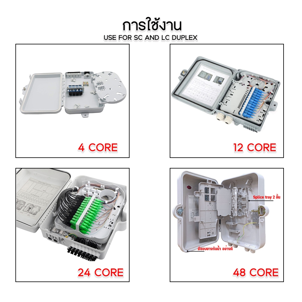 กล่องพักสายไฟเบอร์-fiber-optic-distribution-box-4-core-12-24-48-port-แบบกันน้ำ-outdoor