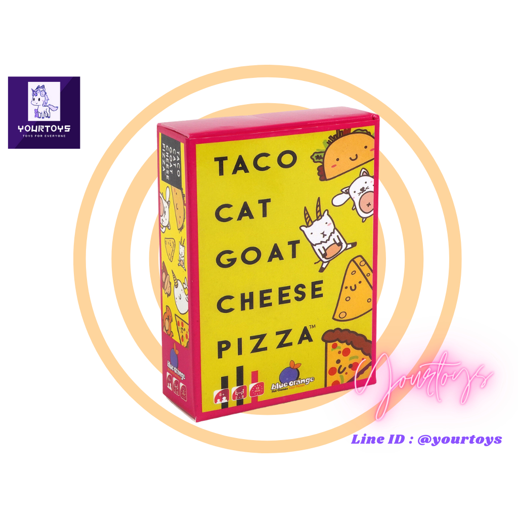 Taco Cat Goat Cheese Pizza Board Game บอร์ดเกม Shopee Thailand