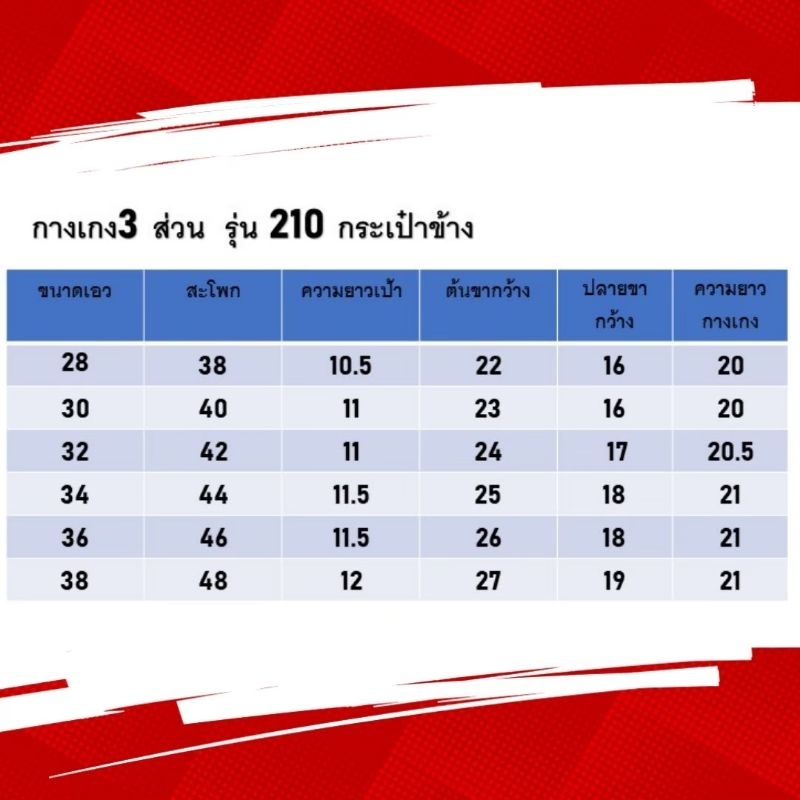 สินค้าขายดี-กางเกง-3-ส่วน-รุ่น-210-กระเป๋าข้าง