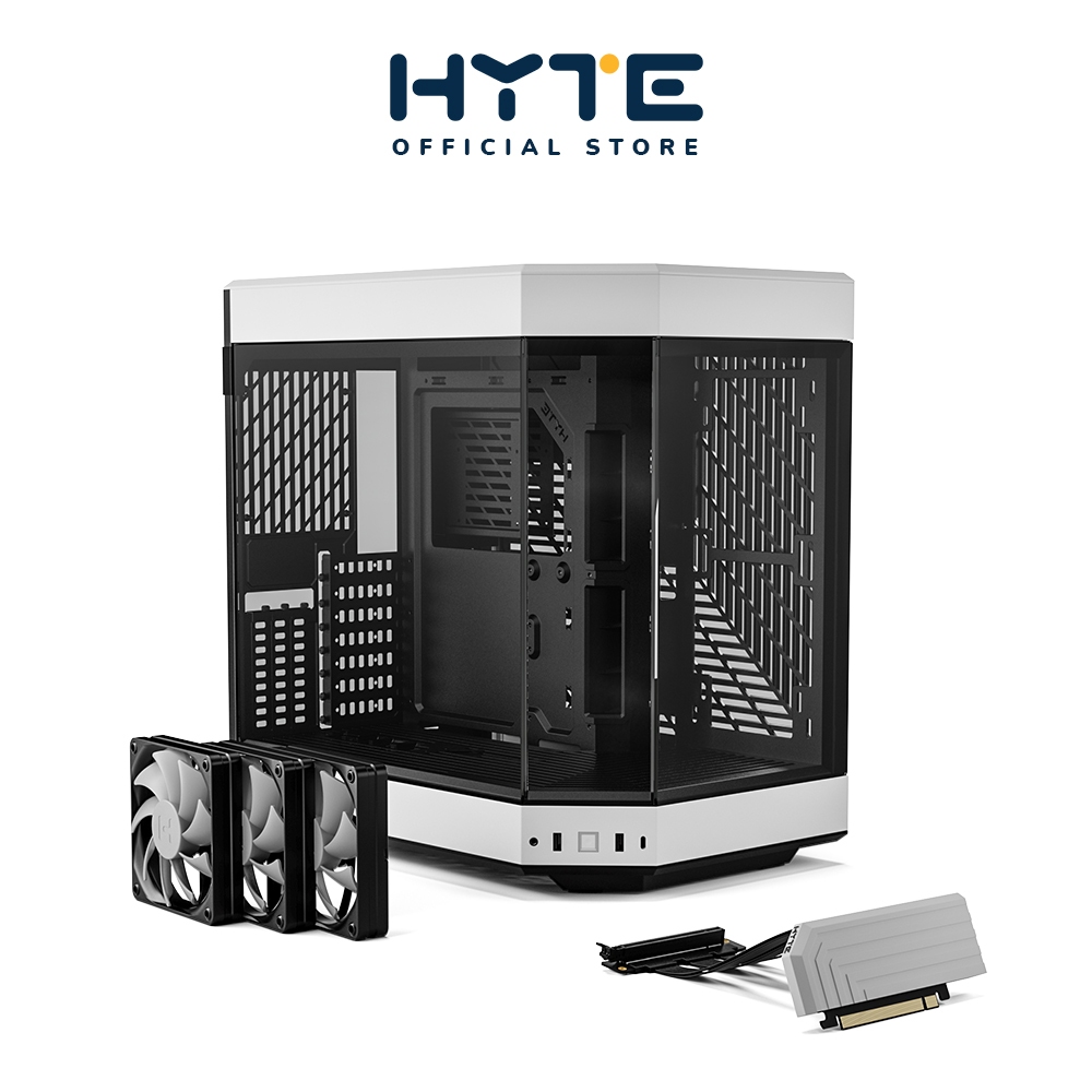 [HYTE Official Store] HYTE Y60 WHITE/BLACK (Computer case / เคส ...
