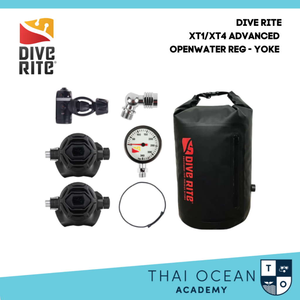 DIVE RITE XT1/XT4 Advanced Openwater Regulator (Yoke) Shopee Thailand
