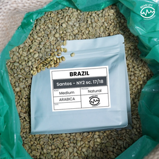 (Dark Roasted) Brazil Santos NY2 sc 17/18 - Natural Process