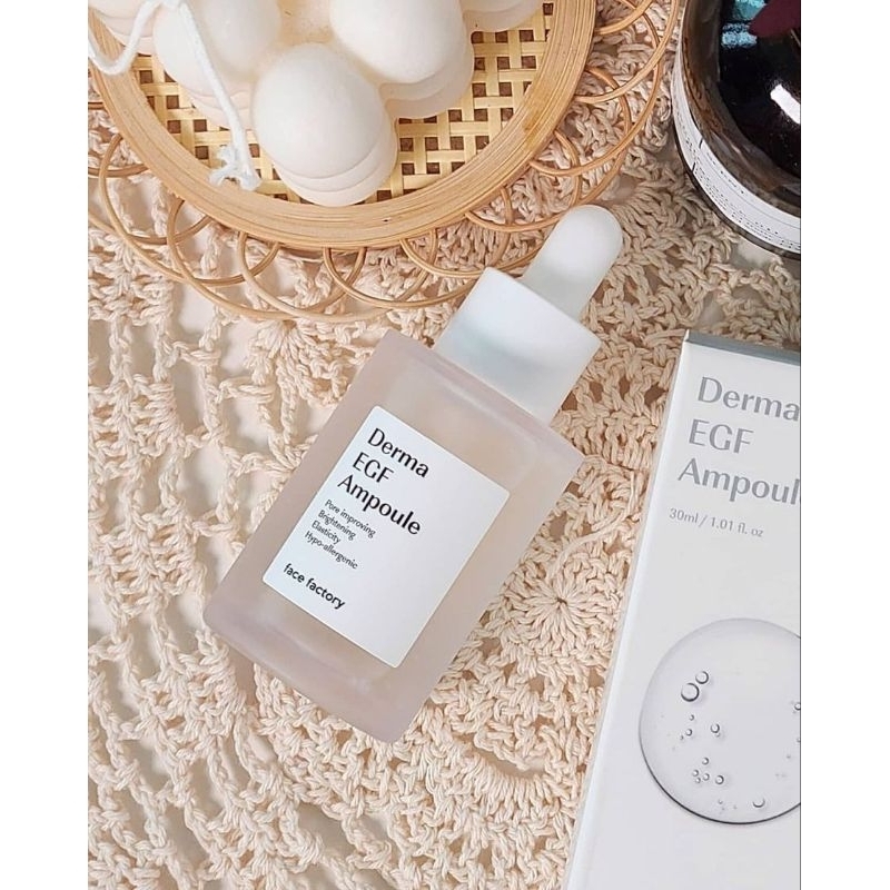 เซรั่มบำรุงผิวหน้า Face Factory Derma EGF Ampoule Shopee Thailand