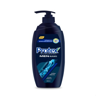 Protex Shower Cream For Men Sport Healthy skin protec 500ML โพรเทคส์ ครีมอาบน้ำสำหรับผู้ชายสูตรสปอร์ต 450 มล.