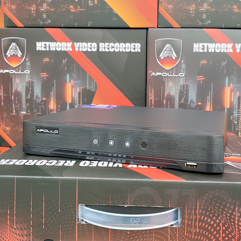 Apollo รุ่น APL-NVR-2110-4K/N เครื่องบันทึกกล้องวงจรปิด CCTV NVR 10Ch ...