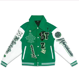 TREZ WORLD WIDE VARSITY LUCKY GREEN