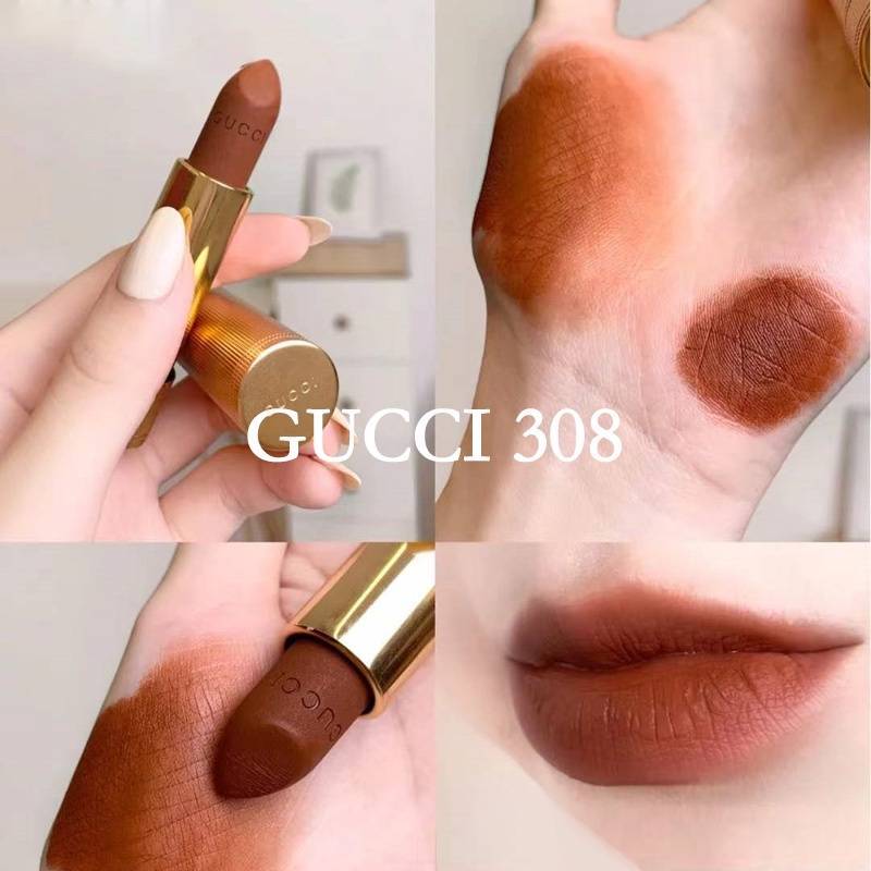 ลิปสติก-gucci-rouge-a-levres-lipstick-matte-lip-colour-3-5g-208-gucci-lip-ลิปสติกแมท-เครื่องสำอาง-แท้-100