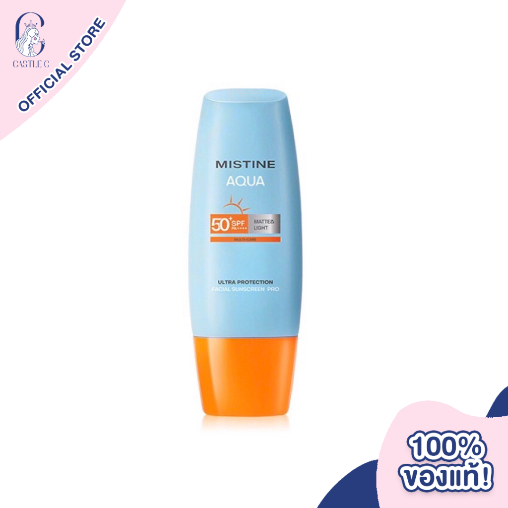 Mistine Aqua Base Ultra Protection Matte&Light Facial Sunscreen Pro ...